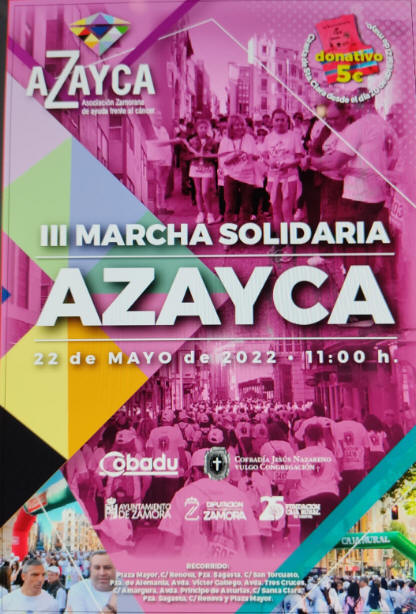 III marcha solidaria AZAYCA